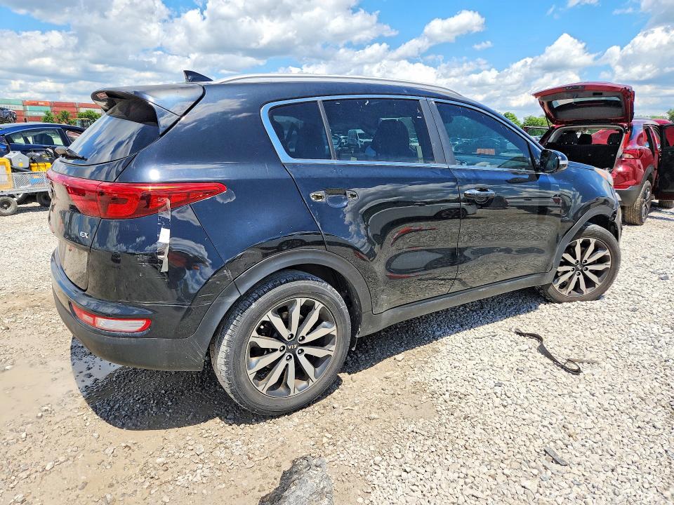 2017 Kia Sportage VIN KNDPN3AC6H7067859 COPART salvage auction — FRONT END, Oh - Certificate Of Title, sold $2,450 on 2026-07-07 (photo 3)