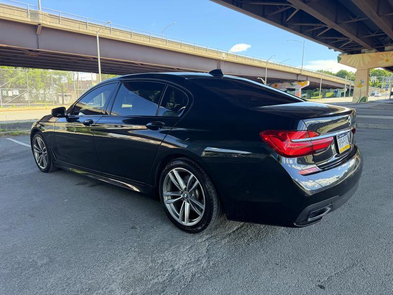 2019 BMW 7 series VIN WBA7F2C56K8240643 COPART salvage auction — NORMAL WEAR, Pa - Reconstructed Clean (P), sold $19,700 on 2026-07-27 (photo 3)