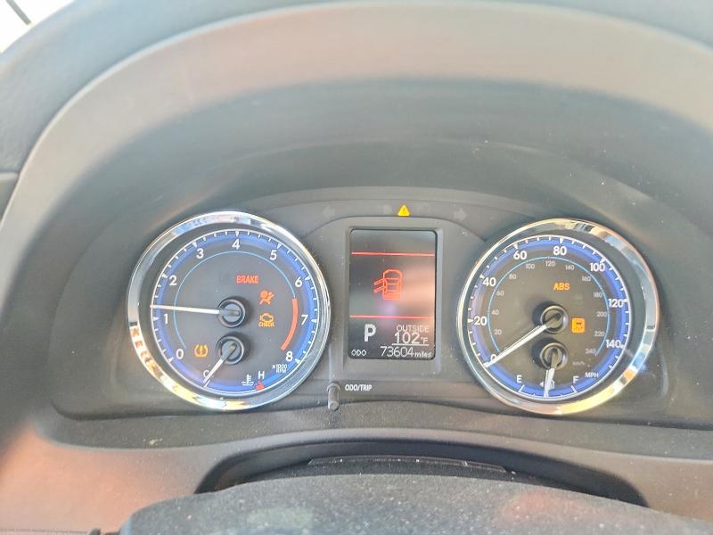 2017 Toyota Corolla VIN 5YFBURHE5HP734216 COPART salvage auction — FRONT END, Ca - Salvage Certificate, sold $2,700 on 2026-07-06 (photo 9)