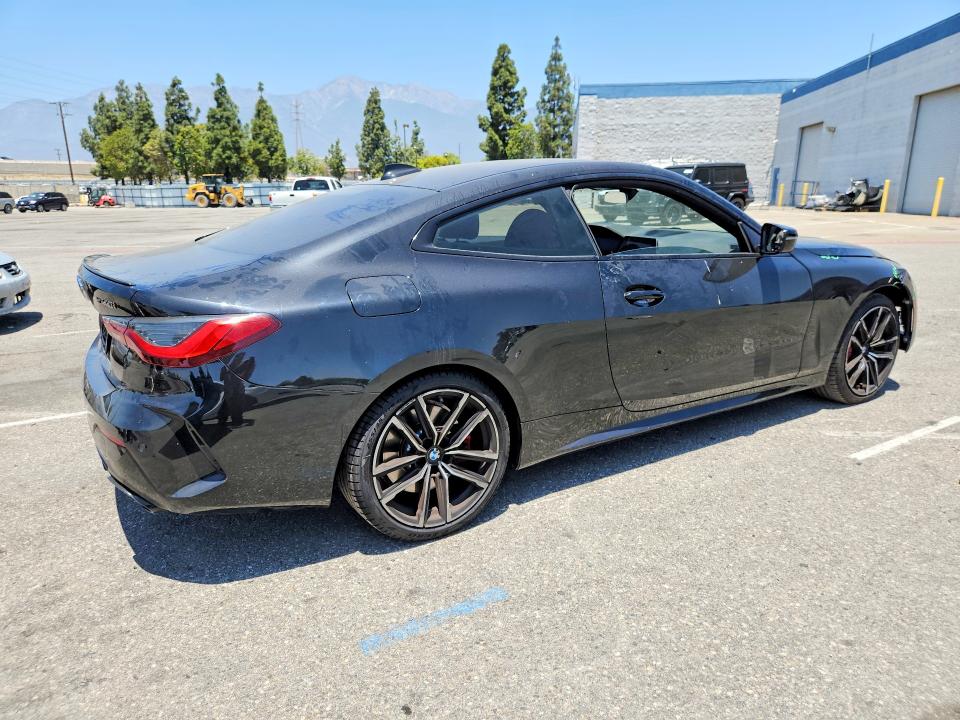 2022 BMW M4 VIN WBA83AP01NCK03374 COPART salvage auction — FRONT END, Ca - Salvage Certificate, sold $16,400 on 2026-08-27 (photo 3)