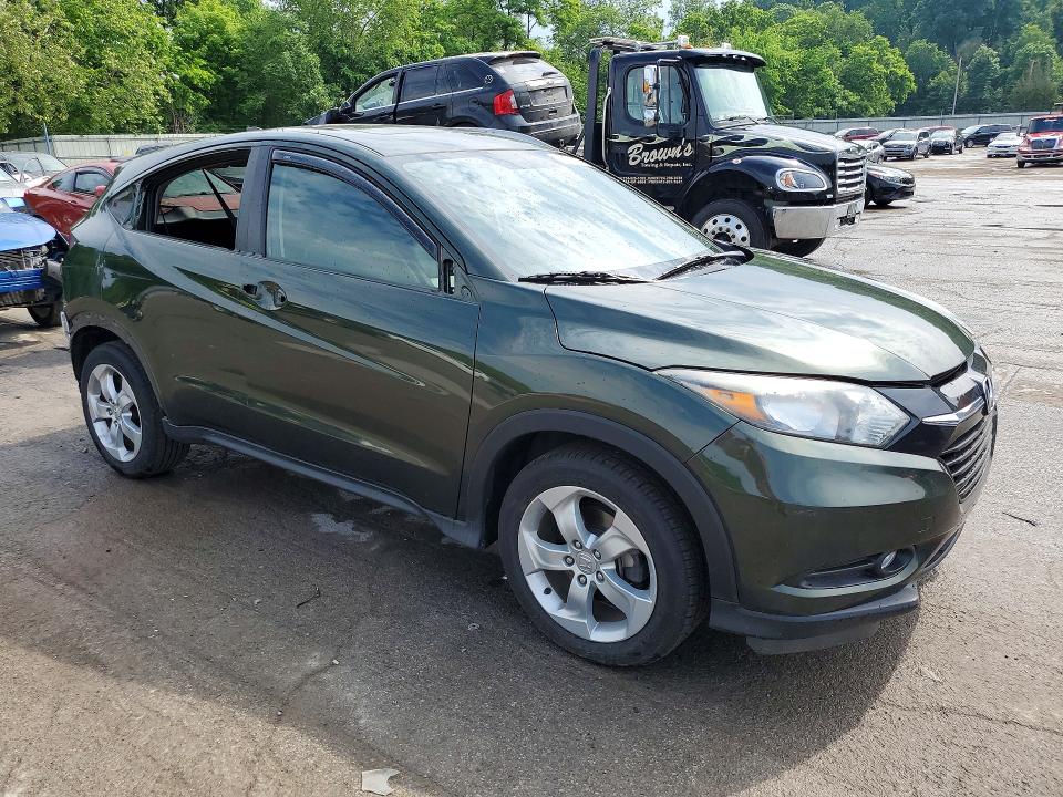 2016 Honda Hr-v VIN 3CZRU6H77GM712393 COPART salvage auction — REAR END, Pa - Certificate Of Salvage, sold $3,250 on 2026-07-02 (photo 4)