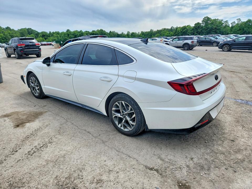 2022 Hyundai Sonata VIN KMHL14JA4NA226371 COPART salvage auction — FRONT END, Pa - Certificate Of Salvage, sold $7,600 on 2026-07-16 (photo 2)