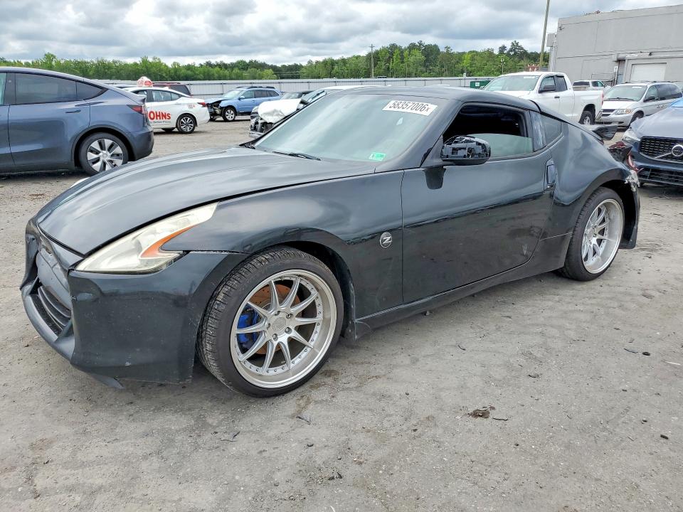 2009 Nissan 370z VIN JN1AZ44E59M401169 COPART salvage auction — FRONT END, VA - CERT OF TITLE - SALVAGE, sold $1,400 on 2026-07-15 (photo 1)