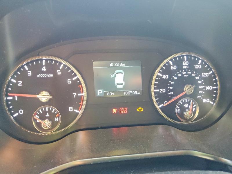2021 Kia Telluride VIN 5XYP3DHC5MG132506 COPART salvage auction — FRONT END, NY - MV-907A SALVAGE CERTIFICATE, sold $5,200 on 2026-07-02 (photo 9)