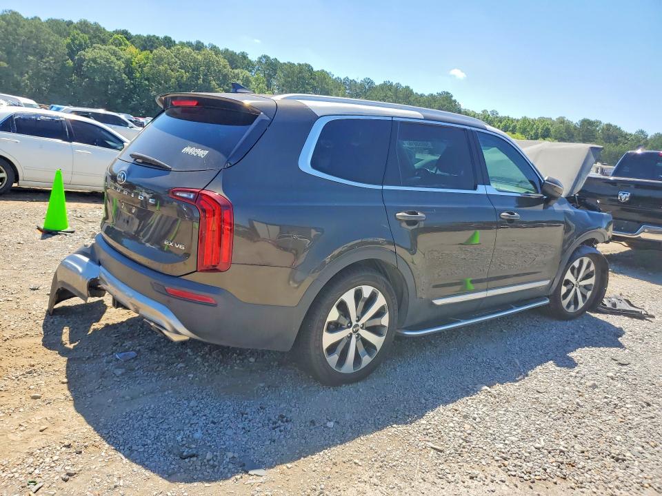 2020 Kia Telluride VIN 5XYP34HC3LG066634 COPART salvage auction — FRONT END, Ms - Certificate Of Title, sold $2,750 on 2026-07-24 (photo 3)