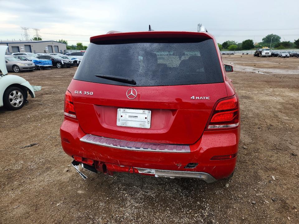 2014 Mercedes-benz Glk-klasse VIN WDCGG8JB7EG284874 COPART salvage auction — REAR END, Il - Salvage Certificate, sold $1,950 on 2026-07-28 (photo 6)