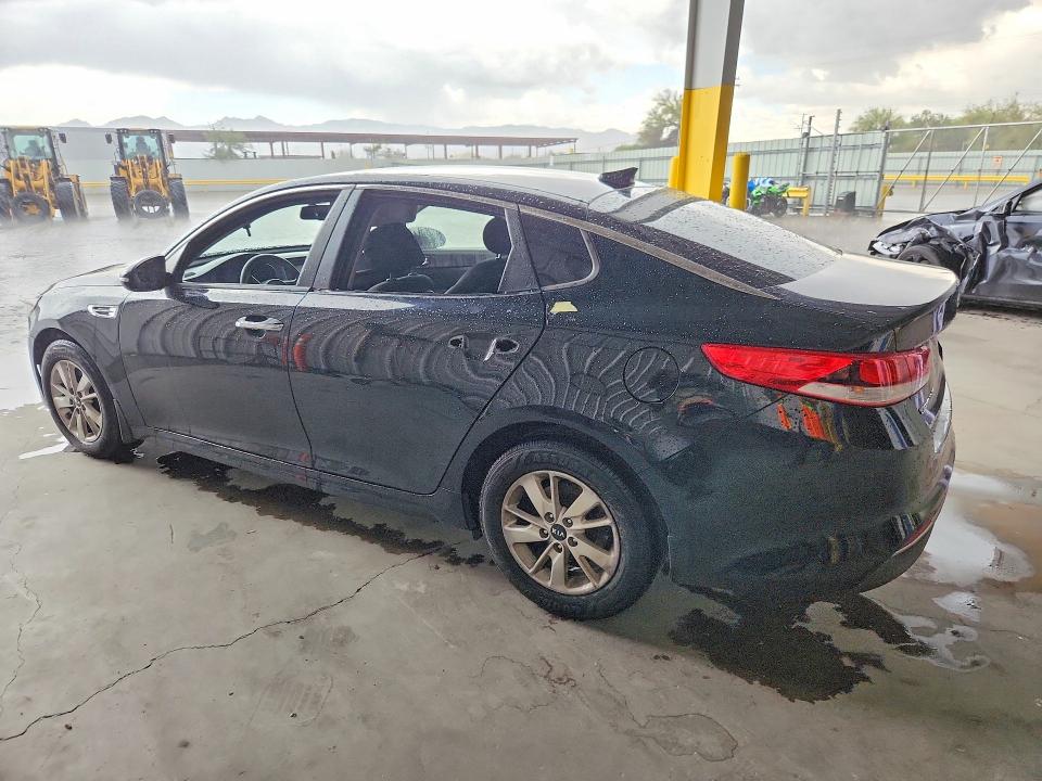 2016 Kia Optima VIN 5XXGT4L38GG058367 COPART salvage auction — VANDALISM, Az - Cert Of Title - Salvage, sold $300 on 2026-07-24 (photo 2)
