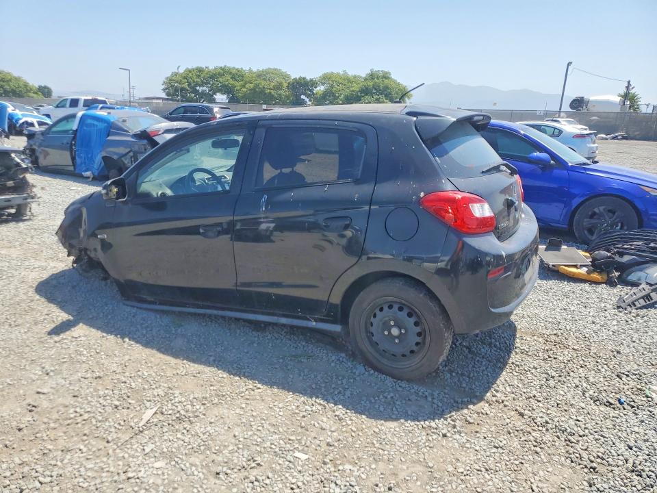 2017 Mitsubishi Mirage VIN ML32A4HJ5HH002692 COPART salvage auction — STRIPPED, Ca - Dis/Dlr/Exp Only Clean Title (P), sold $125 on 2026-07-28 (photo 2)