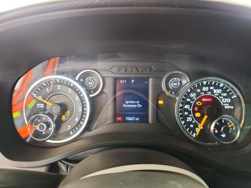 2022 Ram 1500 VIN 1C6RRFFGXNN287997 COPART salvage auction — FRONT END, Tx - Certificate Of Title, sold $8,100 on 2026-07-02 (photo 9)