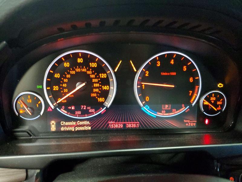 2016 BMW X5 VIN 5UXKR0C55G0P19940 COPART salvage auction — FRONT END, MI - CERTIFICATE OF TITLE, sold $3,050 on 2026-07-06 (photo 9)