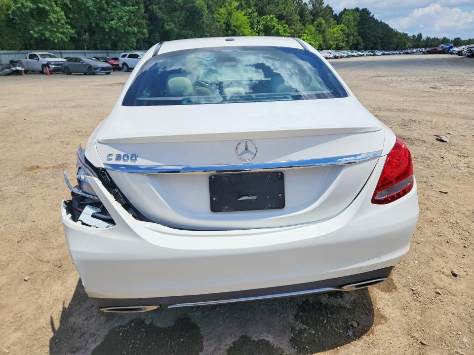 2018 Mercedes-benz C-klasse VIN 55SWF4JB5JU247726 COPART salvage auction — REAR END, La - Cert Of Title-Salvage, sold $8,300 on 2026-07-09 (photo 6)