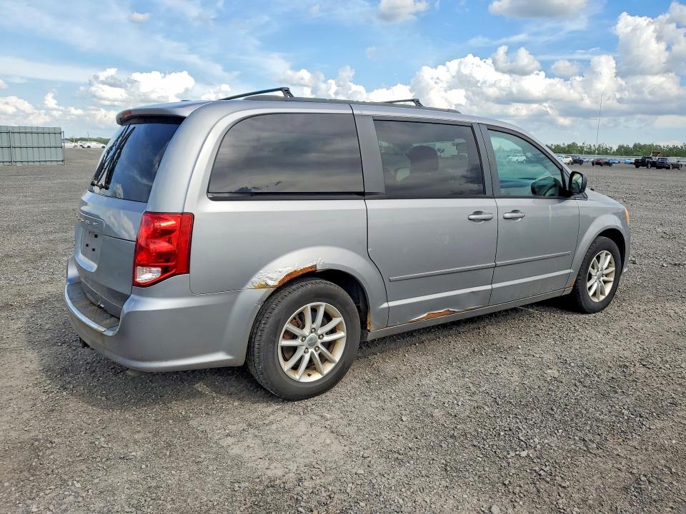 2013 Dodge Caravan VIN 2C4RDGBG3DR672709 COPART salvage auction — MINOR DENT/SCRATCHES, On - Permit No Brand - Unfit, sold $275 on 2026-07-03 (photo 3)