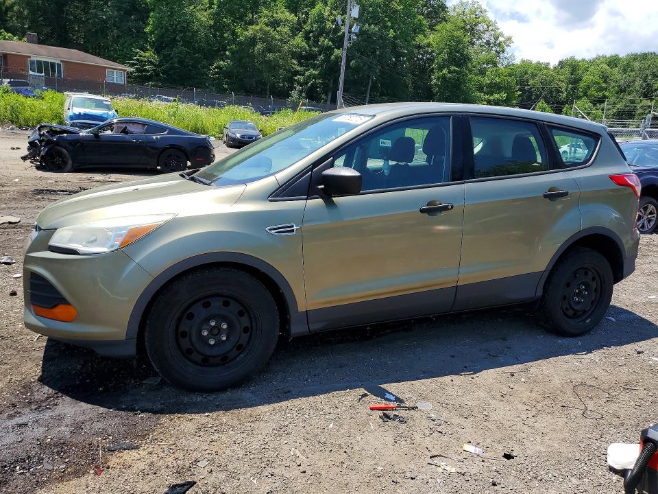 2014 Ford Escape VIN 1FMCU0F76EUA58907 COPART salvage auction — FRONT END, MD - CERT OF SALVAGE < 75% DAMAGE (P), sold $400 on 2026-07-02 (photo 1)
