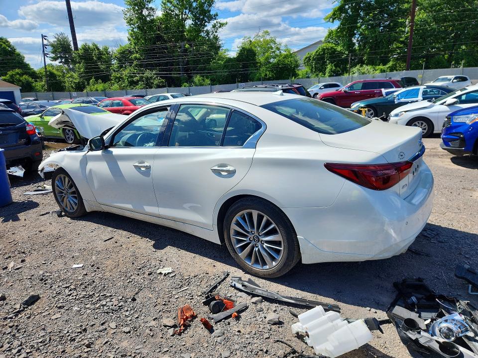 2024 Infiniti VIN JN1EV7BR6RM630318 COPART salvage auction — FRONT END, Pa - Certificate Of Salvage, sold $4,000 on 2026-07-08 (photo 2)