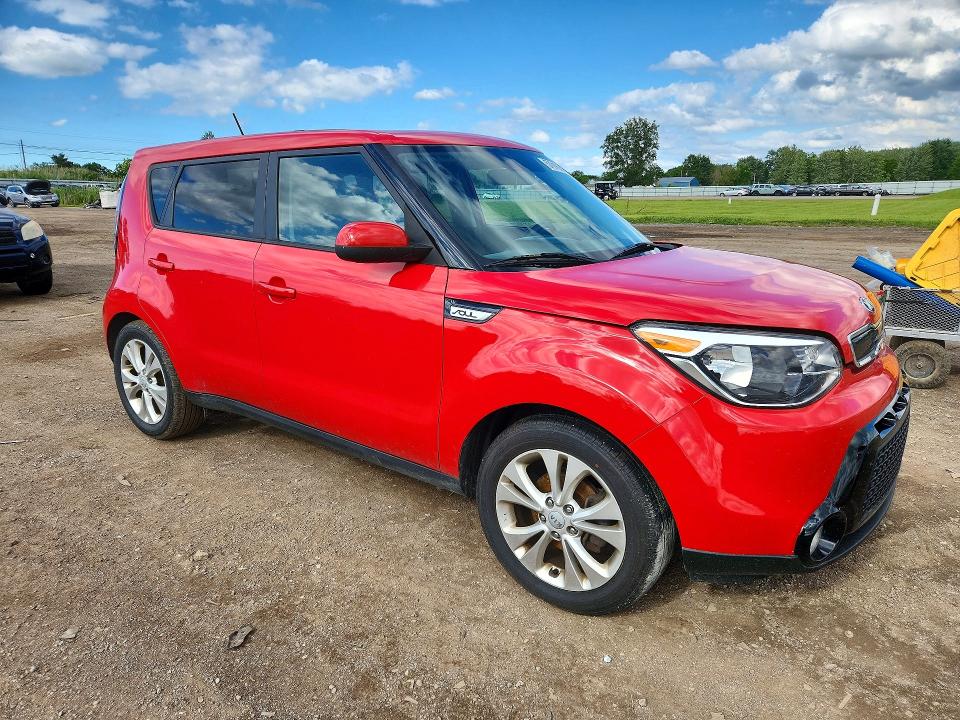 2016 Kia Soul VIN KNDJP3A51G7819970 COPART salvage auction — FRONT END, Oh - Cert Of Title-Salvage, sold $550 on 2026-07-16 (photo 4)