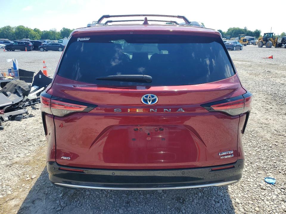 2024 Toyota Sienna VIN 5TDZSKFC2RS122528 COPART salvage auction — FRONT END, Oh - Cert Of Title-Salvage, sold $19,500 on 2026-07-31 (photo 6)