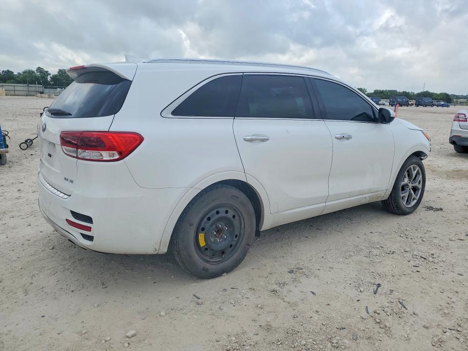 2016 Kia Sorento VIN 5XYPK4A56GG039626 COPART salvage auction — FRONT END, TX - SALVAGE VEHICLE TITLE (P), sold $4,200 on 2026-07-02 (photo 3)