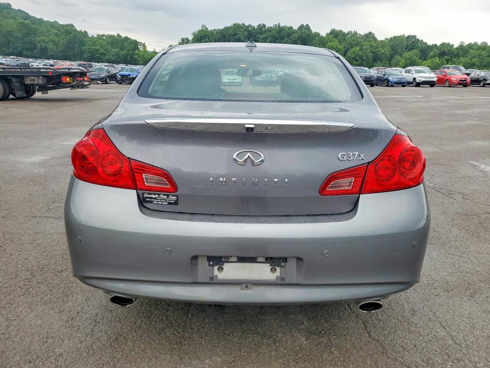 2012 Infiniti VIN JN1CV6ARXCM681007 COPART salvage auction — FRONT END, Pa - Certificate Of Salvage, sold $3,000 on 2026-07-16 (photo 6)