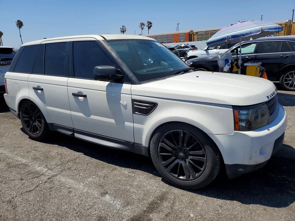 2010 Land rover Range rover sport VIN SALSK2D49AA228269 COPART salvage auction — VANDALISM, Ca - Salvage Certificate, sold $425 on 2026-07-17 (photo 4)