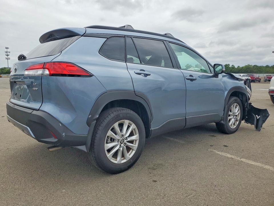 2024 Toyota Corolla cross VIN 7MUCAABG8RV115648 COPART salvage auction — FRONT END, Ny - Mv-907A Salvage Certificate, sold $4,850 on 2026-07-15 (photo 3)
