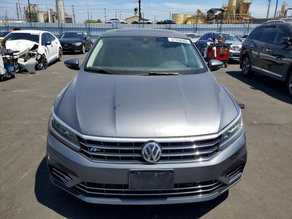 2019 Volkswagen Passat VIN 1VWMA7A36KC006318 COPART salvage auction — REAR END, Ca - Salvage Certificate, sold $2,250 on 2026-07-22 (photo 5)