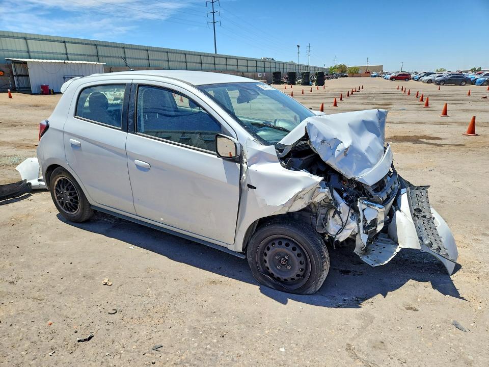 2021 Mitsubishi VIN ML32AUHJ7MH009315 COPART salvage auction — FRONT END, Nm - Cert Of Title-Salvage, sold $275 on 2026-07-20 (photo 4)