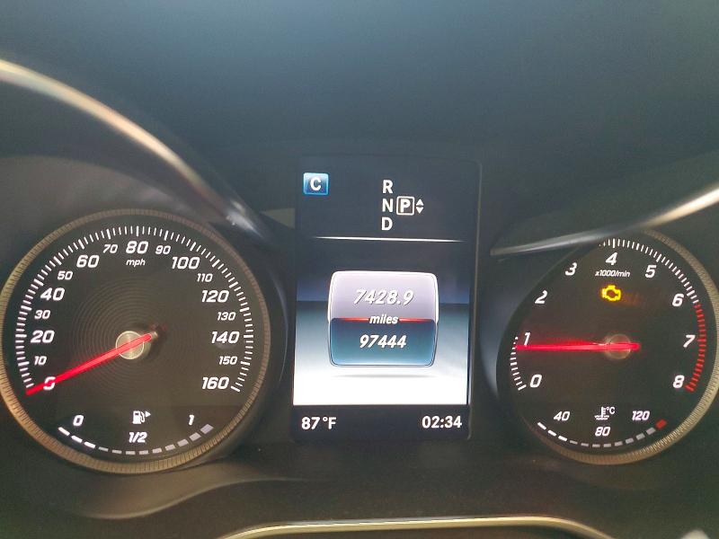 2015 Mercedes-benz C-klasse VIN 55SWF4KB8FU012937 COPART salvage auction — REAR END, Me - Cert Of Title-Salvage Collisio, sold $4,100 on 2026-07-09 (photo 9)