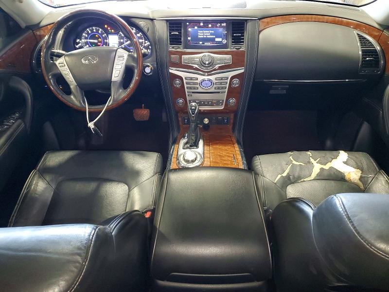 2019 Infiniti Qx80 VIN JN8AZ2NEXK9228102 COPART salvage auction — FRONT END, Pa - Certificate Of Salvage, sold $7,000 on 2026-07-14 (photo 8)