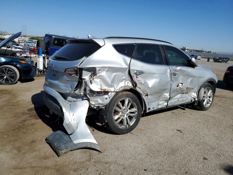 2013 Hyundai VIN 5XYZU3LA9DG013248 COPART salvage auction — REAR END, Mt - Certificate Of Title, sold $850 on 2026-07-26 (photo 3)