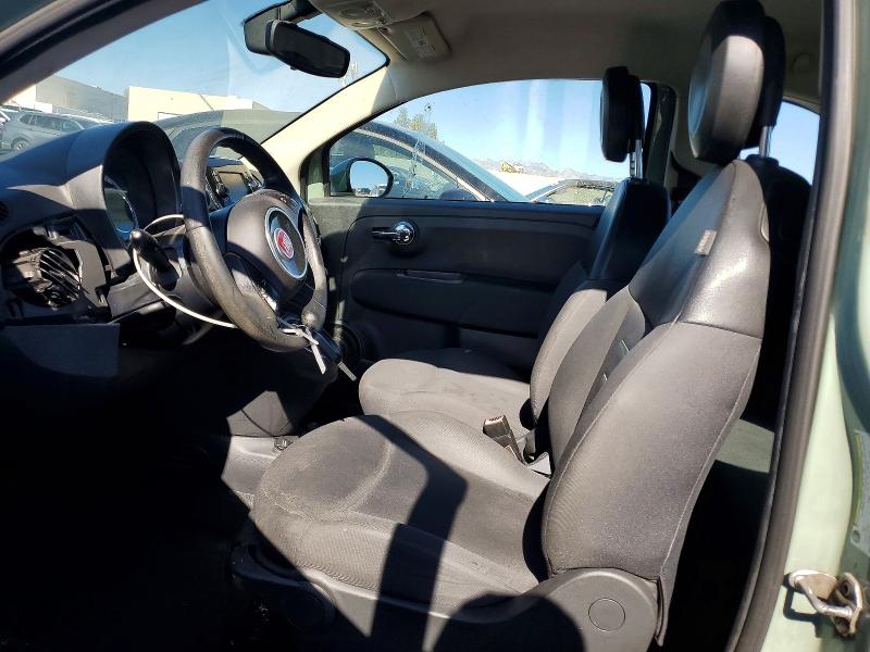 2016 Fiat 500 VIN 3C3CFFAR1GT136330 COPART salvage auction — SIDE, Nv - Salvage Title, sold $975 on 2026-07-27 (photo 7)