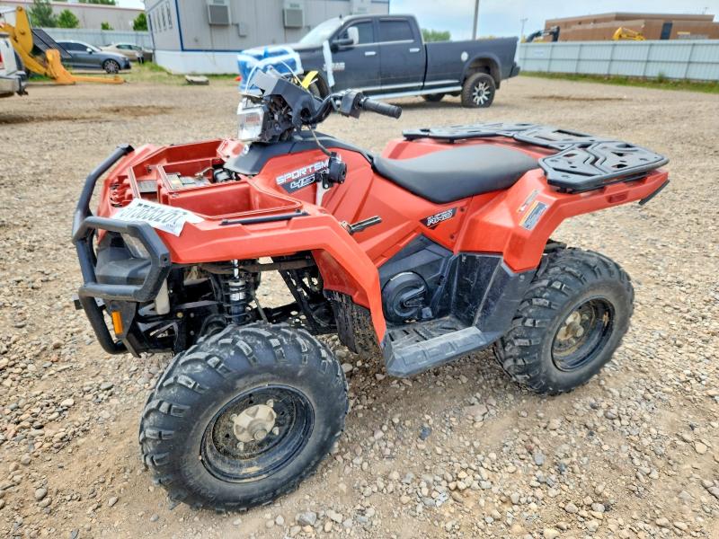 2023 Polaris VIN 4XASEG503PA166245 COPART salvage auction — ROLLOVER, Ia - Title Certificate - Atv, sold $100 on 2026-07-30 (photo 2)
