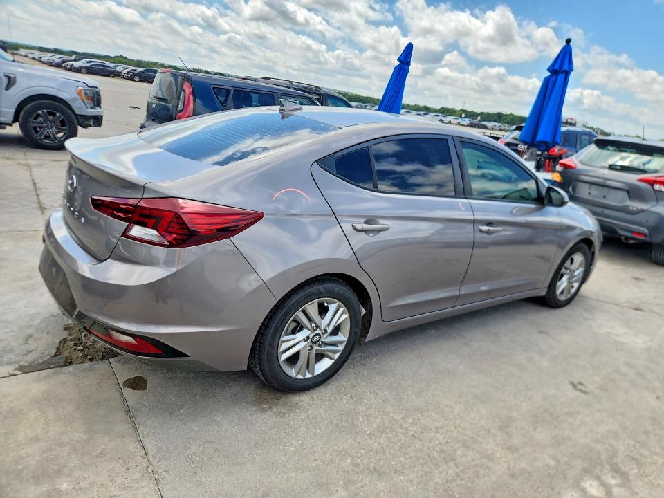 2020 Hyundai VIN KMHD84LF1LU039206 COPART salvage auction — REAR END, Tx - Salvage Vehicle Title, sold $3,700 on 2026-07-16 (photo 3)