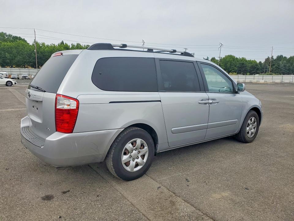 2008 Kia SEDONA VIN KNDMB233586262487 COPART salvage auction — REAR END, Or - Salvage Title Certificate, sold $125 on 2026-07-29 (photo 3)