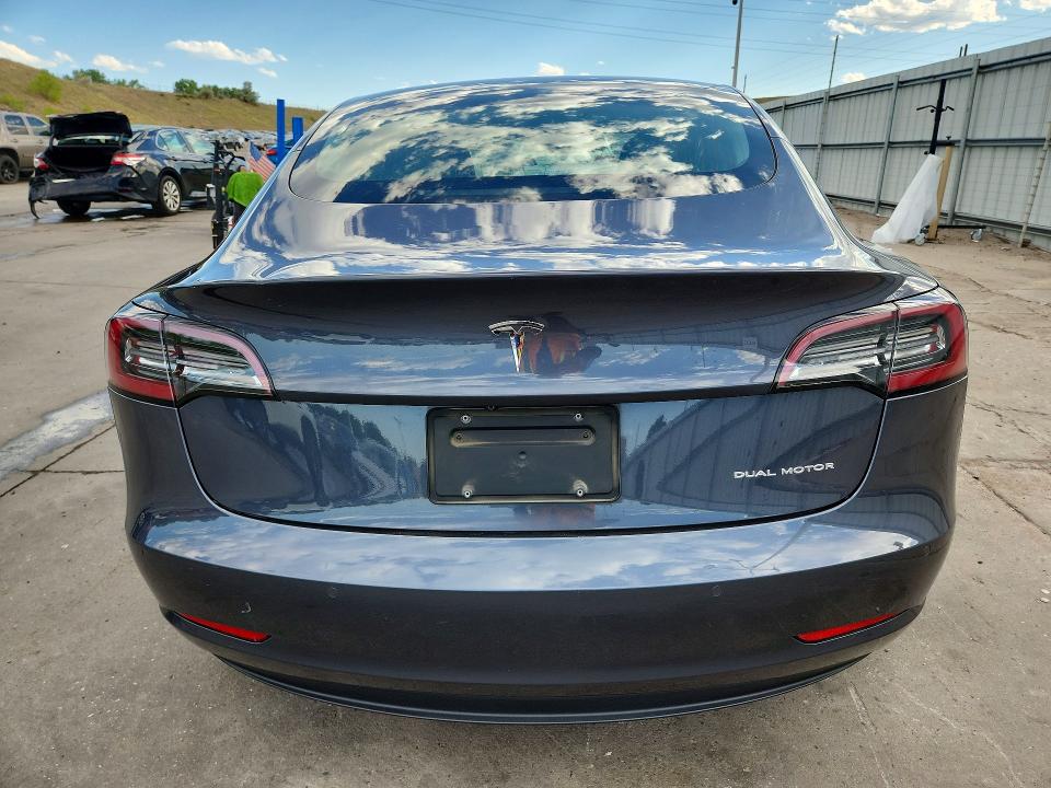2019 Tesla Model 3 VIN 5YJ3E1EB2KF209954 COPART salvage auction — FRONT END, CO - SALVAGE TITLE, sold $2,850 on 2026-07-27 (photo 6)