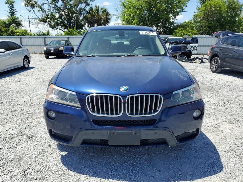2013 BMW VIN 5UXWX9C58D0A19680 COPART salvage auction — REAR END, Fl - Cert Of Title Slvg Rebuildable, sold $1,150 on 2026-07-31 (photo 5)
