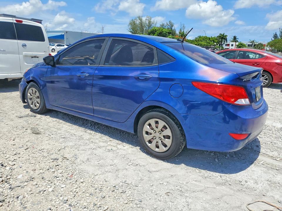 2017 Hyundai Accent VIN KMHCT4AE5HU249903 COPART salvage auction — MECHANICAL, Fl - Certificate Of Title, sold $475 on 2026-07-17 (photo 2)