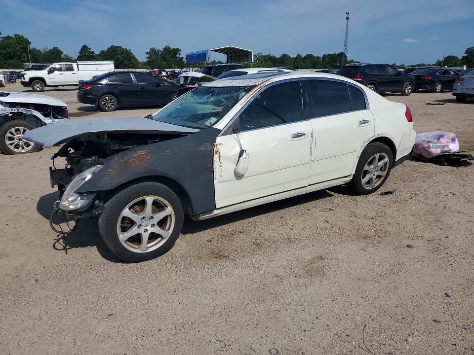 2004 Infiniti G VIN JNKCV51E34M613667 — COPART salvage auction photo