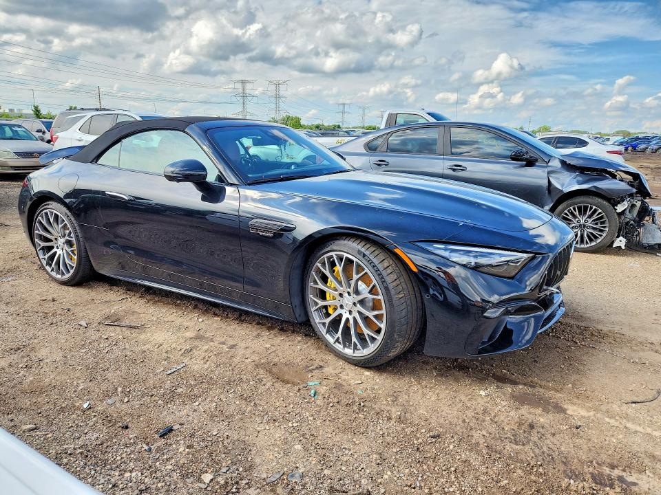 2022 Mercedes-benz Sl-klasse amg VIN W1KVK8BB0NF004282 COPART salvage auction — FRONT END, Il - Salvage Certificate, sold $25,500 on 2026-07-28 (photo 4)