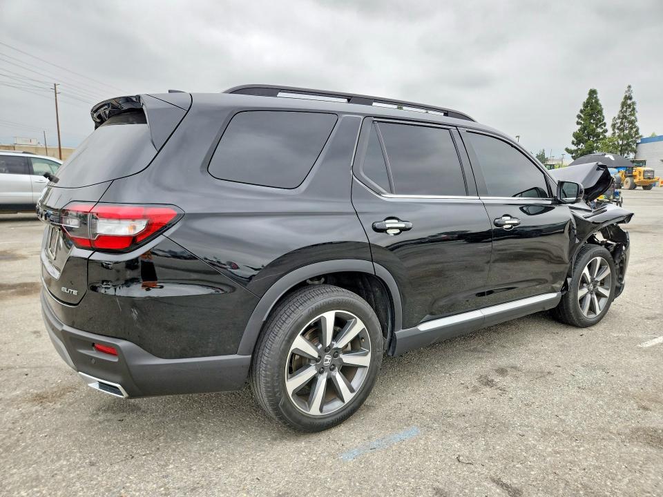 2025 Honda Pilot VIN 5FNYG1H85SB097330 COPART salvage auction — FRONT END, Ca - Salvage Certificate, sold $10,500 on 2026-07-28 (photo 3)