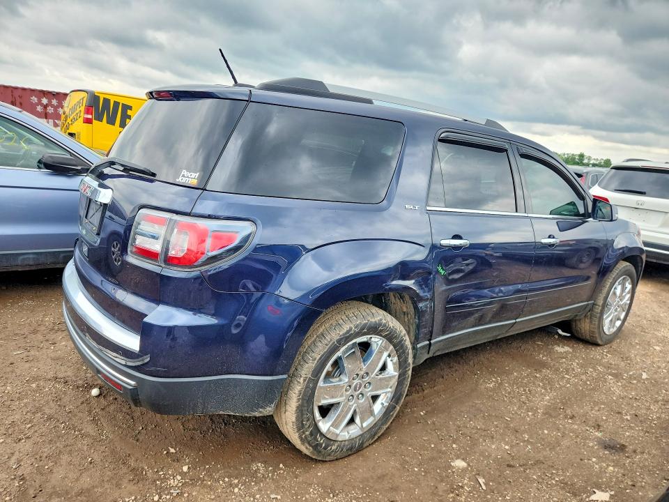 2017 Gmc Acadia VIN 1GKKRSKD1HJ301073 COPART salvage auction — SIDE, Il - Salvage Certificate, sold $3,750 on 2026-07-09 (photo 3)