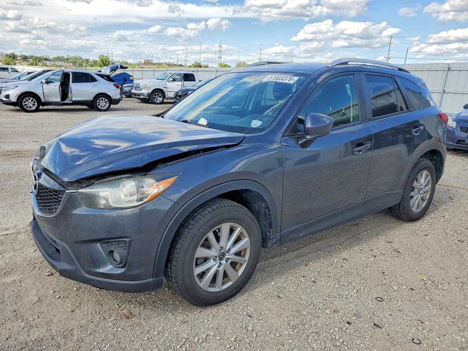 2015 Mazda Cx-5 VIN JM3KE4CY9F0448675 COPART salvage auction — FRONT END, Ia - Cert Of Title-Salvage Title, sold $2,350 on 2026-07-22 (photo 1)