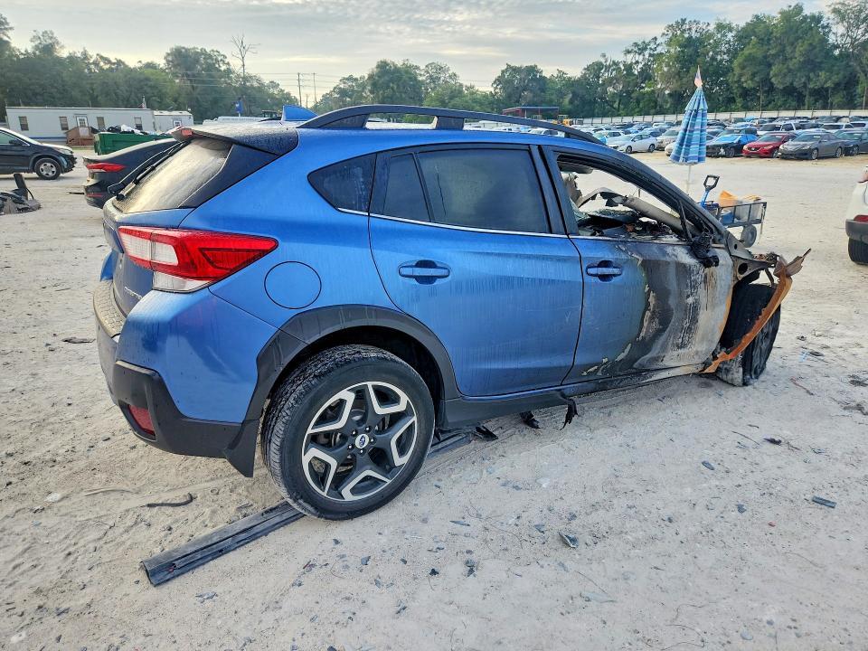 2018 Subaru Crosstrek VIN JF2GTALC3JH310097 COPART salvage auction — BURN, Fl - Cert Of Title Slvg Rebuildable, sold $375 on 2026-07-14 (photo 3)
