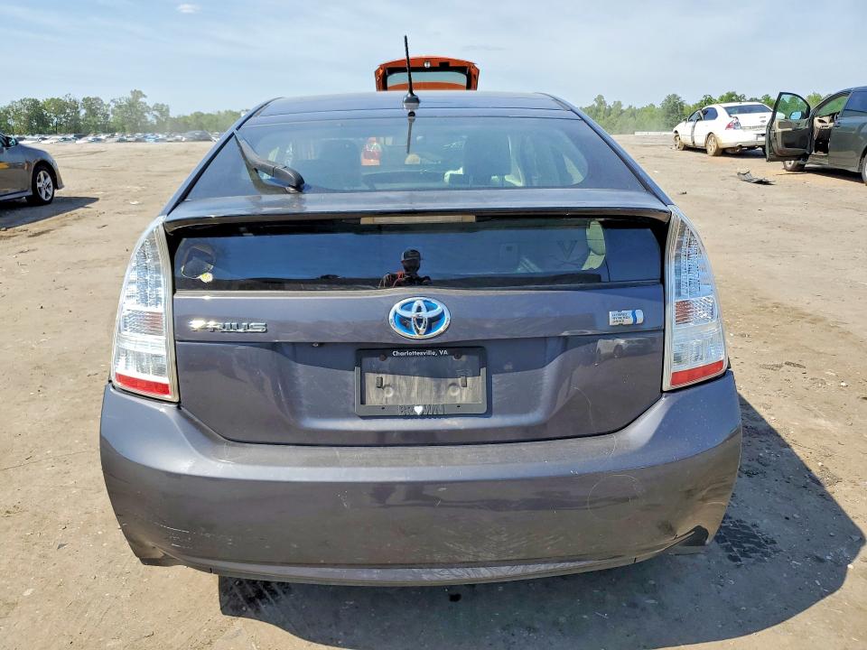 2011 Toyota Prius VIN JTDKN3DU2B1410028 COPART salvage auction — FRONT END, Va - Certificate Of Title, sold $825 on 2026-07-08 (photo 6)