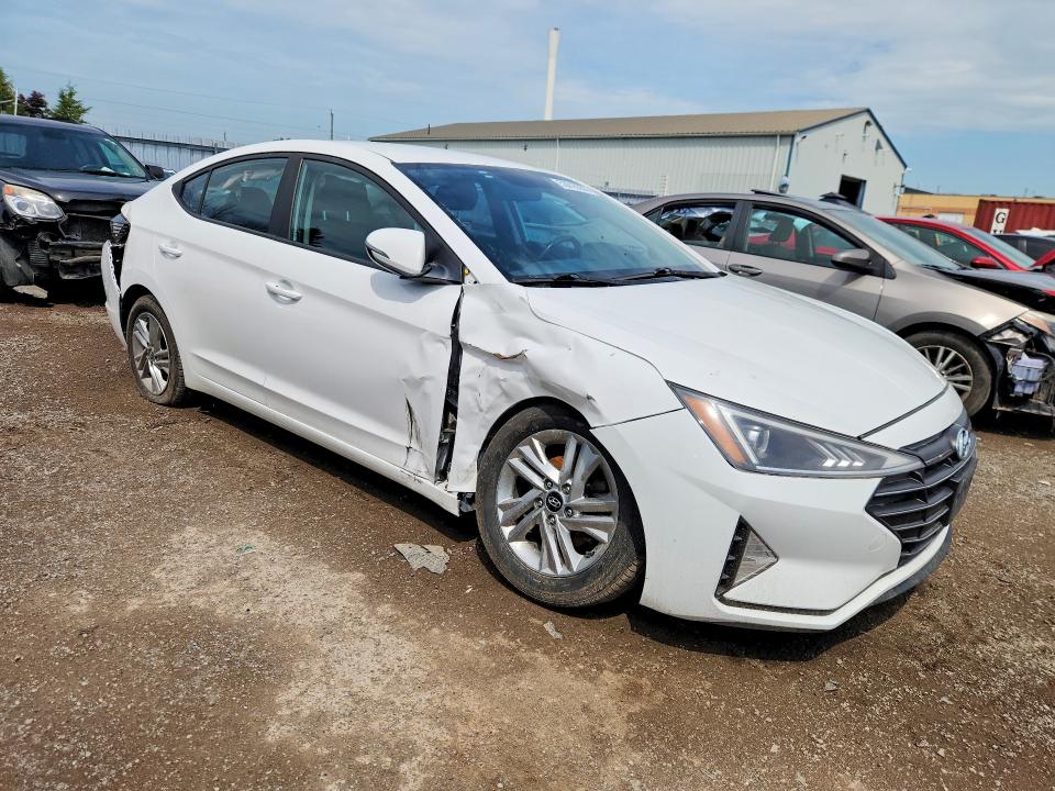 2019 Hyundai VIN KMHD84LF4KU837827 COPART salvage auction — FRONT END, On - Permit Salvage, sold $2,850 on 2026-07-02 (photo 4)