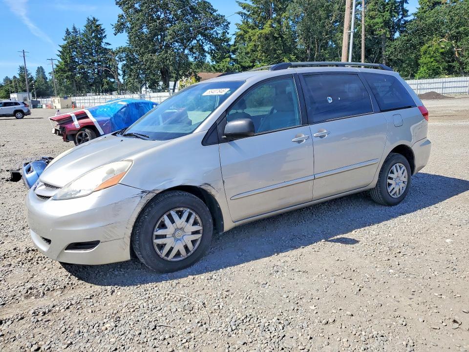 2006 Toyota Sienna VIN 5TDZA23CX6S422000 COPART salvage auction — FRONT END, WA - BILL OF SALE, sold $1,050 on 2026-07-24 (photo 1)