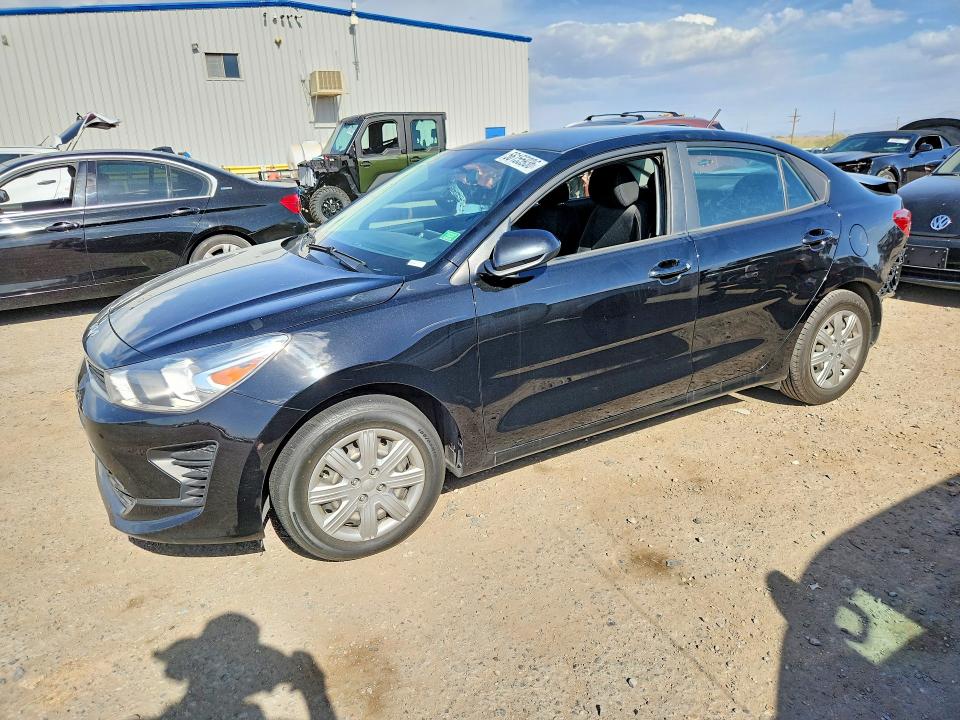 2022 Kia Rio VIN 3KPA24AD2NE495064 COPART salvage auction — REAR END, Id - Salvage Certificate Of Title, sold $2,600 on 2026-07-10 (photo 1)