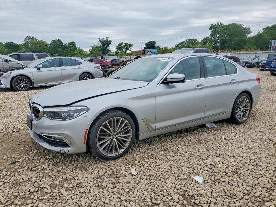 2017 BMW 5er VIN WBAJE7C35HG889320 COPART salvage auction — MINOR DENT/SCRATCHES, Mi - Certificate Of Title, sold $9,800 on 2026-07-29 (photo 1)