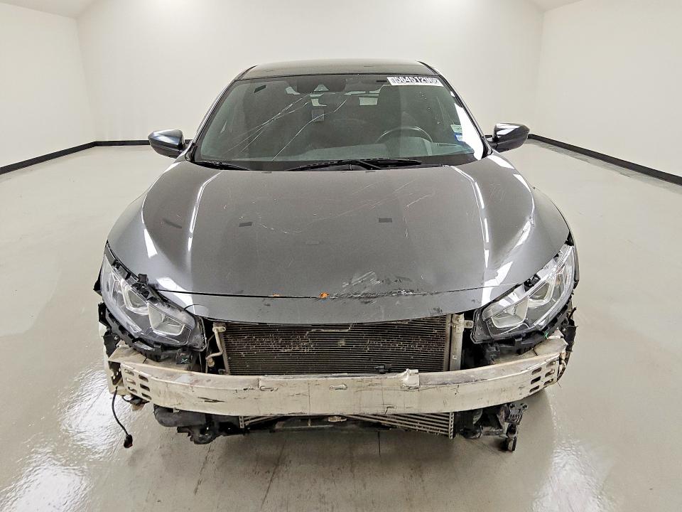 2019 Honda Civic VIN SHHFK7H42KU215581 COPART salvage auction — FRONT END, Tx - Cert Of Title-Rebuilt Salvage, sold $3,950 on 2026-07-07 (photo 5)