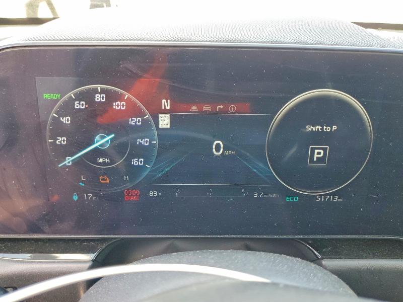 2023 Kia Niro VIN KNDCR3L18P5072425 COPART salvage auction — FRONT END, Fl - Certificate Of Title, sold $10,400 on 2026-07-06 (photo 9)