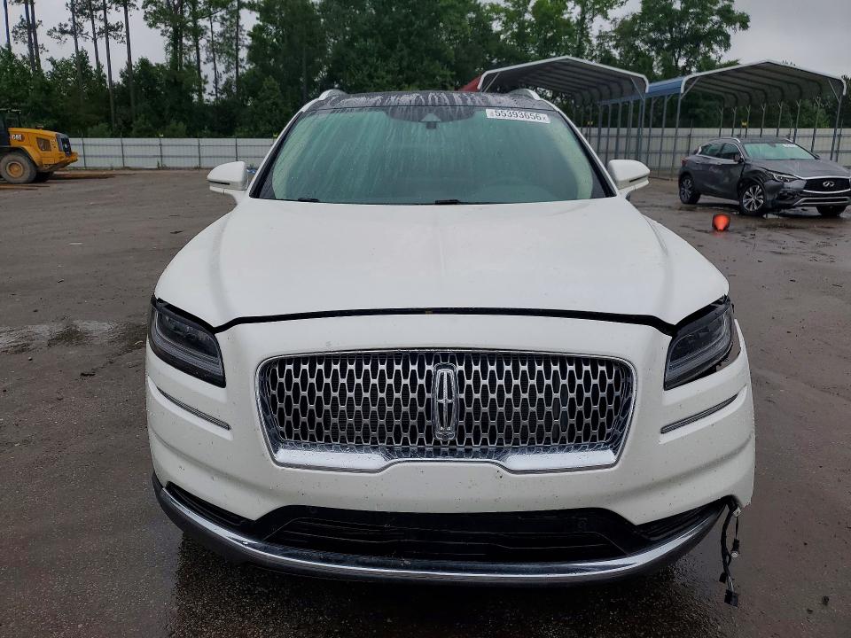 2022 Lincoln Nautilus VIN 2LMPJ8KP7NBL15758 COPART salvage auction — FRONT END, Sc - Cert Of Title-Salvage, sold $9,900 on 2026-07-08 (photo 5)